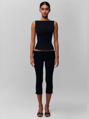 Guizio Daye Black Tank Top